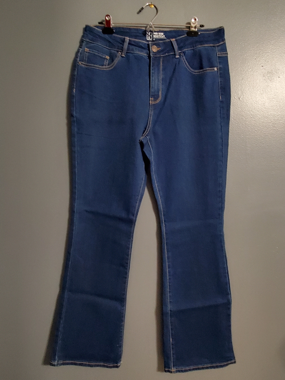 NWT NOBO Women's Dark Blue Bootcut Jeans Size 17